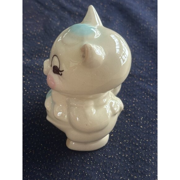 Shawnee Pottery Pig Pin Cushion Basket circa 1950s Sewing Tool Embroidery Quilt - Picture 4 of 6